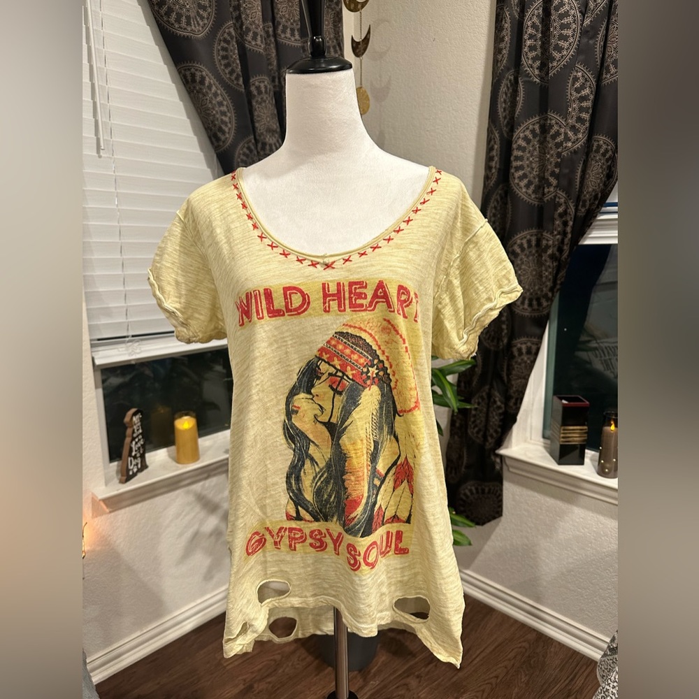 Jaded Gypsy “Wild Heart Gypsy Soul” Top